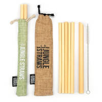 Bamboo Straw Set - Sage